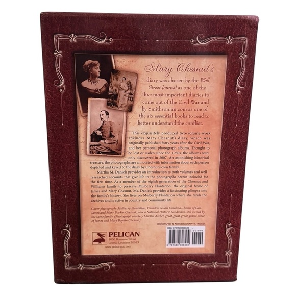 Mary Chesnut's Illustrated Diary Mulberry Edition Boxed Set GREAT CONDITION - Picture 5 of 9